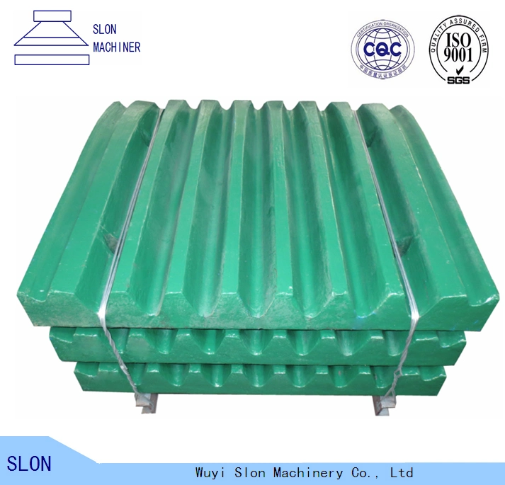 Manganese Casting Toggle Jaw Plate for Jaw Crusher Spare Parts