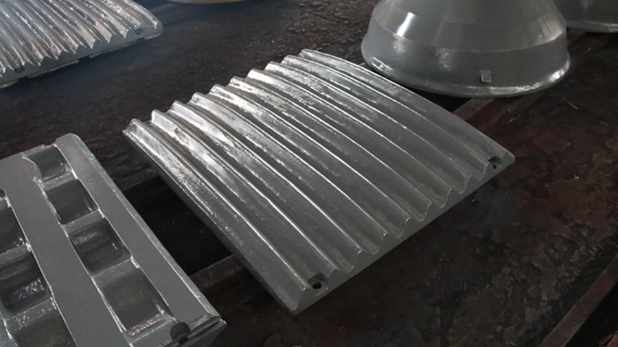 High Manganese Jaw Crusher Spare Part Swing Jaw Plate
