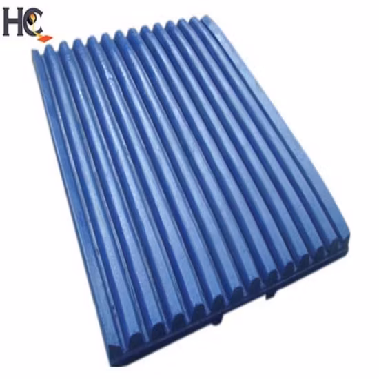 광업 기계장치 Mn13cr2 탄소 강철 주물 착용 판 조 크러셔 C106 움직일 수 있는 턱 판