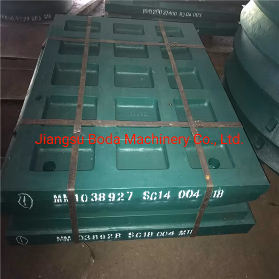 Metso Crusher 조 플레이트용 핫 세일 예비 부품