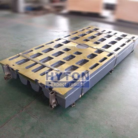 조 크러셔 Metso/Nordberg C200용 고망간강으로 제작된 조 플레이트
